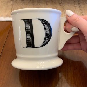 Anthropologie D mug